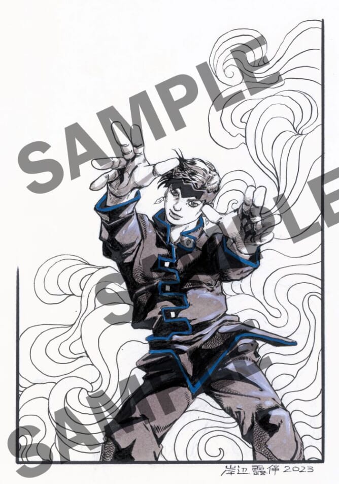 映画『岸辺露伴 ルーヴルへ行く』のヒットを記念した荒木飛呂彦先生