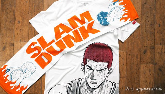 国民的バスケマンガ Slamdunk スラムダンク の公式tシャツ タオル トートバッグが発売 19年8月15日 エキサイトニュース