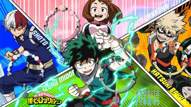 僕のヒーローアカデミア 天然石を使用したコラボアクセサリー発売決定 年3月6日 エキサイトニュース 僕のヒーローアカデミア 天然石を使用したコラボアクセサリー発売決定 年3月6日 エキサイトニュース