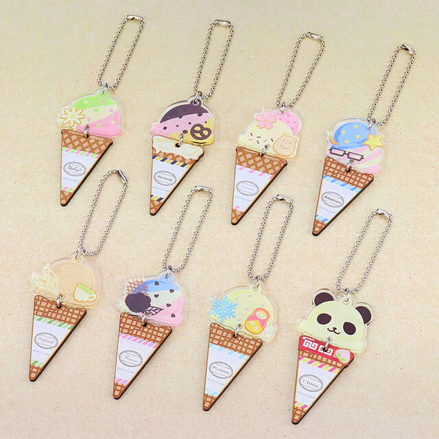 ヘタリア World☆Stars』アイスキーホルダー登場！ カラフルで可愛い全