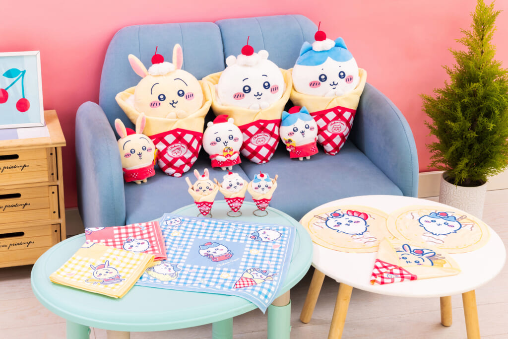 ちいかわ』クレープモチーフのグッズが当たるオンラインくじが発売決定 