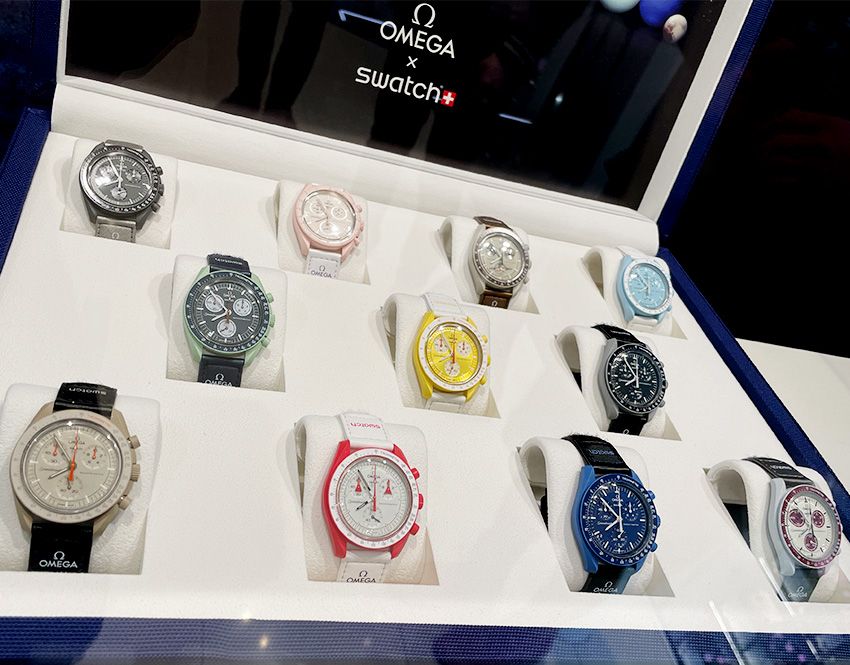 最新作豊富な OMEGA - オメガスウォッチ 腕時計の通販 by カネタ 's