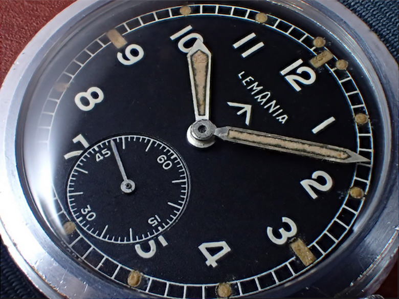 1940年代 レマニア ミリタリー ウォッチ 手巻き ヴィンテージ - 時計