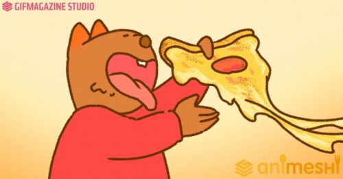 Gif Animeshi ジフ アニメシ 美味しいgifアニメ発掘プロジェクト Gif Animeshi ジフ アニメシ がスタート 18年6月12日 エキサイトニュース 3 5