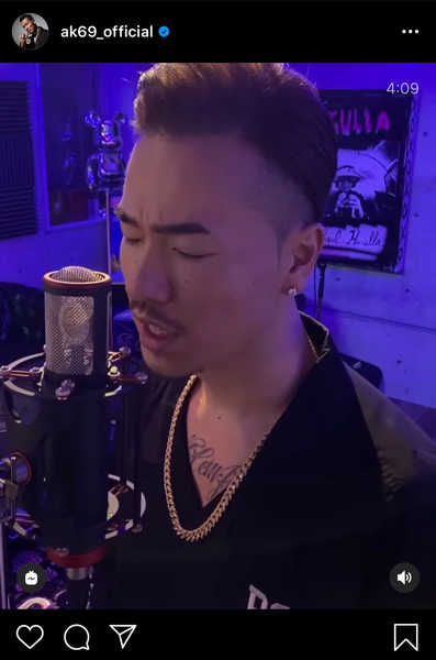 Ak 69 Instagramの マイクリレー に参加 年4月22日 エキサイトニュース 2 2