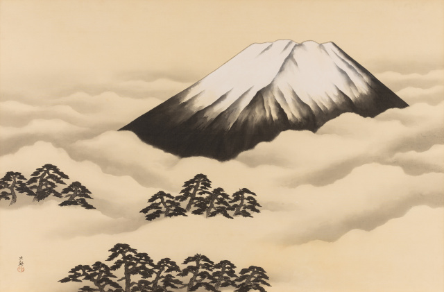 日本画の巨匠”横山大観の貴重な大作、公開オークションに登場