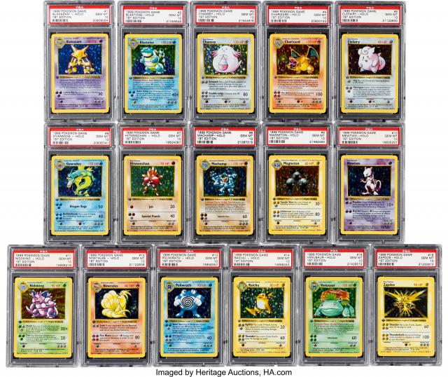 ポケモンカード　まとめ売り　約1900枚 初期ポケモンカード全102枚セット、約1億9955万円で落札 公開販売