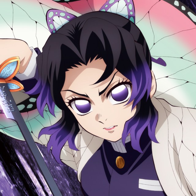 鬼滅の刃 戦支度イラスト ビッグポスター 胡蝶しのぶ ufotable