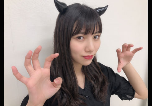 河田陽菜 日向坂46 猫悪魔 コスプレに絶賛の声 キス魔発覚で握手会が ポッポ チュセヨ 祭りに 19年5月26日 エキサイトニュース