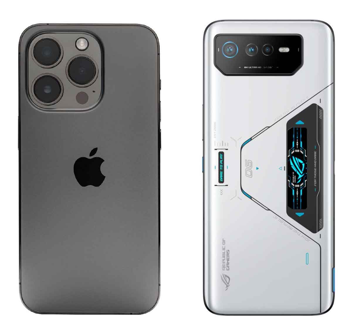 iPhone 14 Pro MaxとASUS ROG Phone 6 Pro、ゲーム好きはどっちを選ぶ