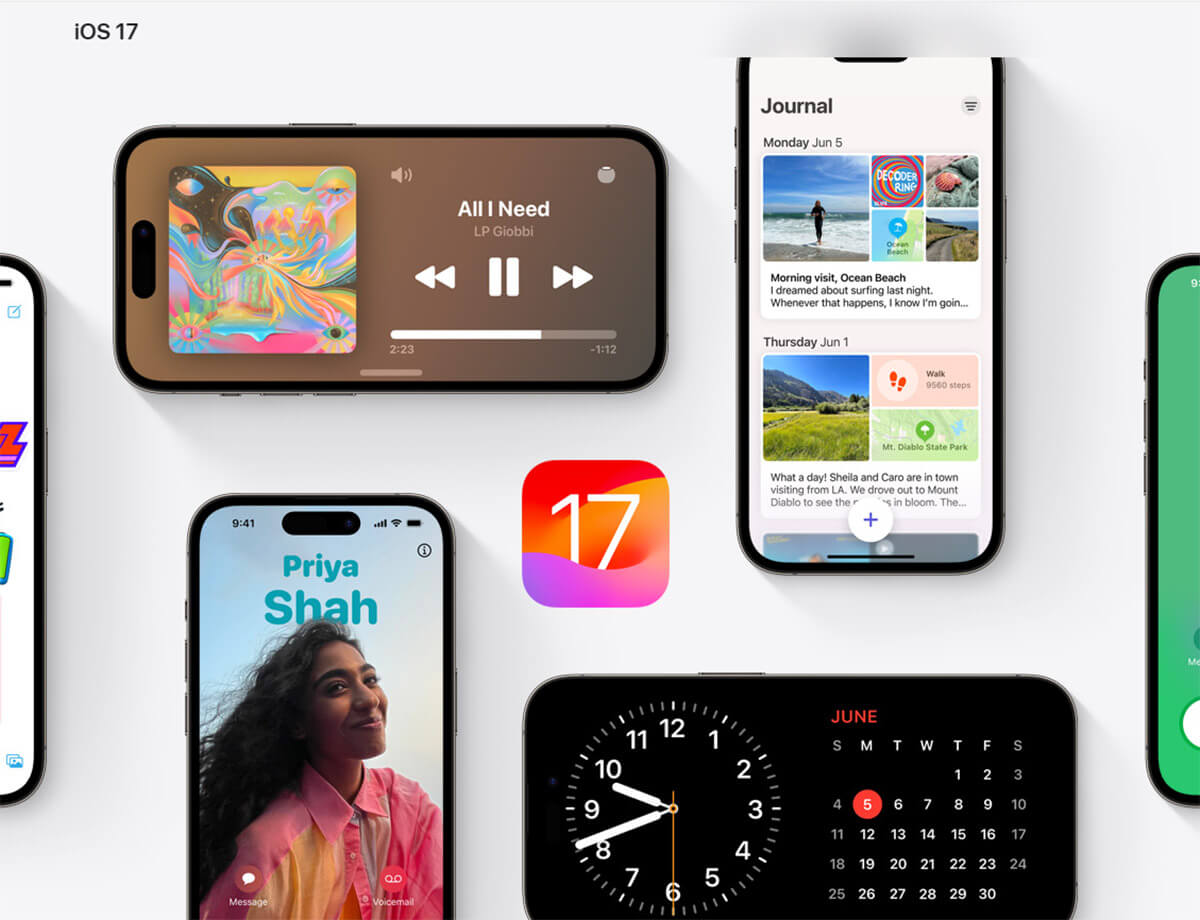 iOS 17が9月19日配信、新機能は盛りだくさん – 連絡先交換はiPhone同士