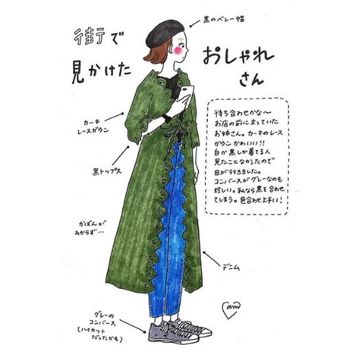 センスが磨ける 注目のファッションイラストアカウントまとめ 人気インスタ調査隊 ローリエプレス