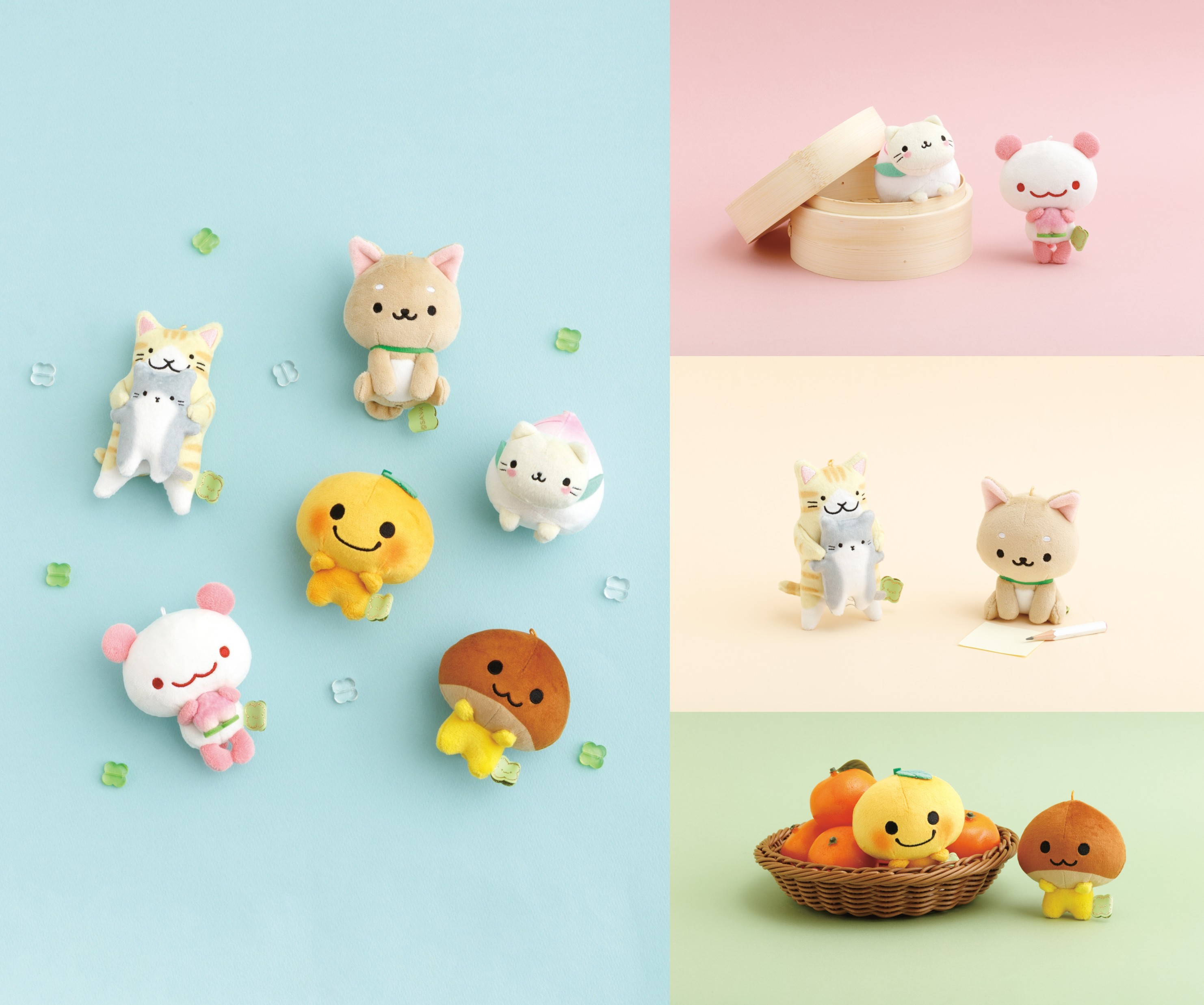 みかんぼうや　にゃんにゃんにゃんこ　こげぱん　たれぱんだ　セット　あまぐりちゃん ぶるぶるどっぐにみかんぼうや、にゃんにゃんこ…あの頃のときめきを