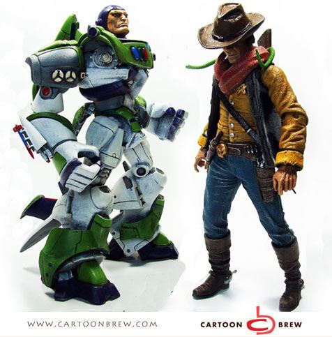 カッコよすぎる リアルに再現された トイ ストーリー のウッディとバズ 11年7月26日 エキサイトニュース