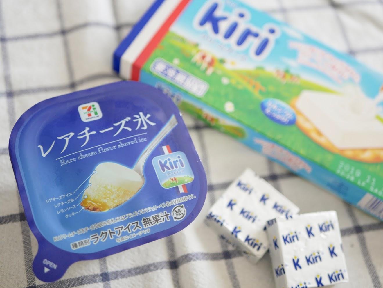 セブン限定 レアチーズ氷 は Kiri のクリームチーズをつかったケーキみたいなかき氷 低カロリーなのも嬉しいぃ 19年5月24日 エキサイトニュース