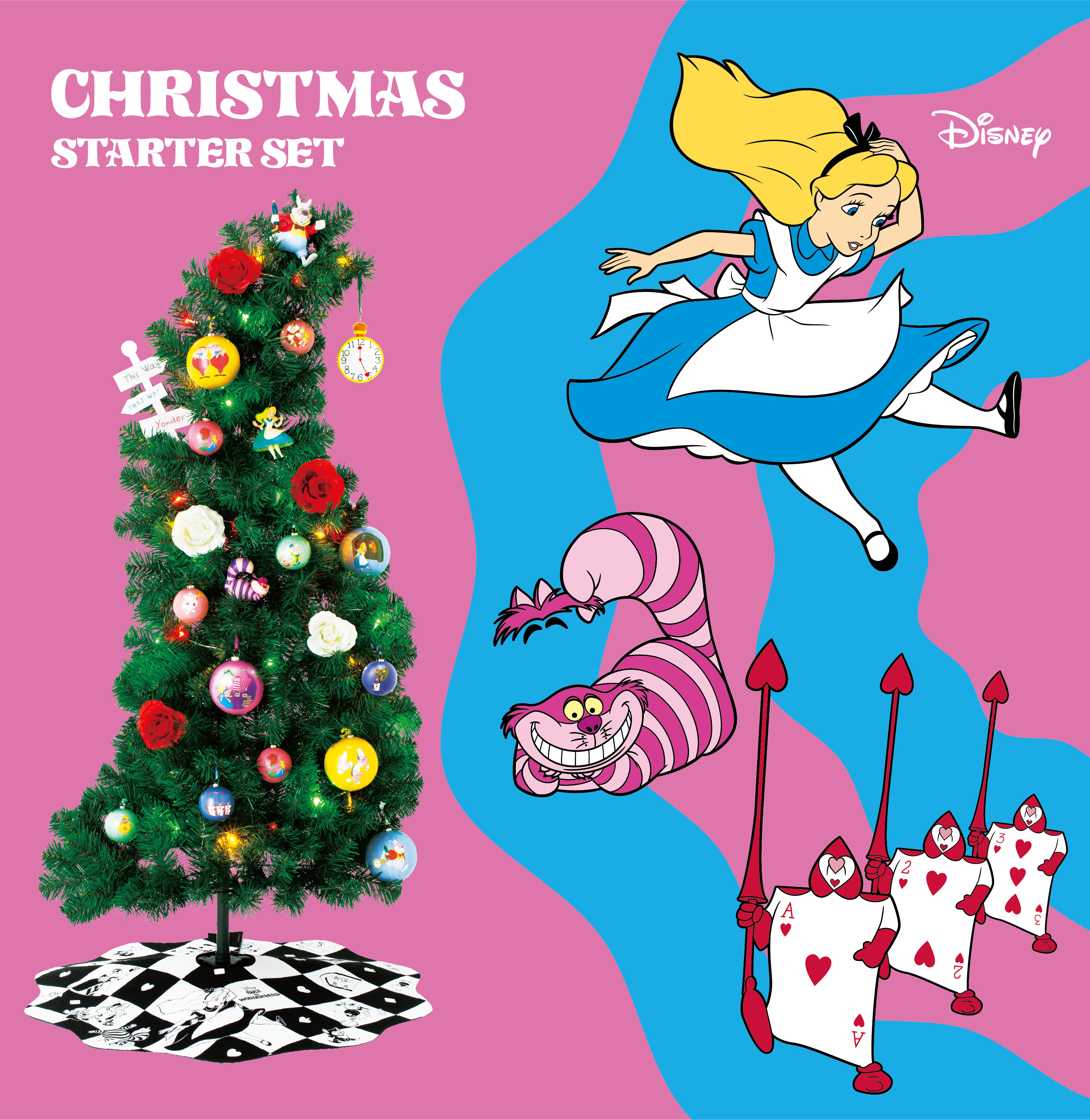 フランフラン今年のクリスマスツリーは ふしぎの国のアリス ぐにゃりと曲がったツリーがへんてこ可愛いです 21年10月4日 エキサイトニュース