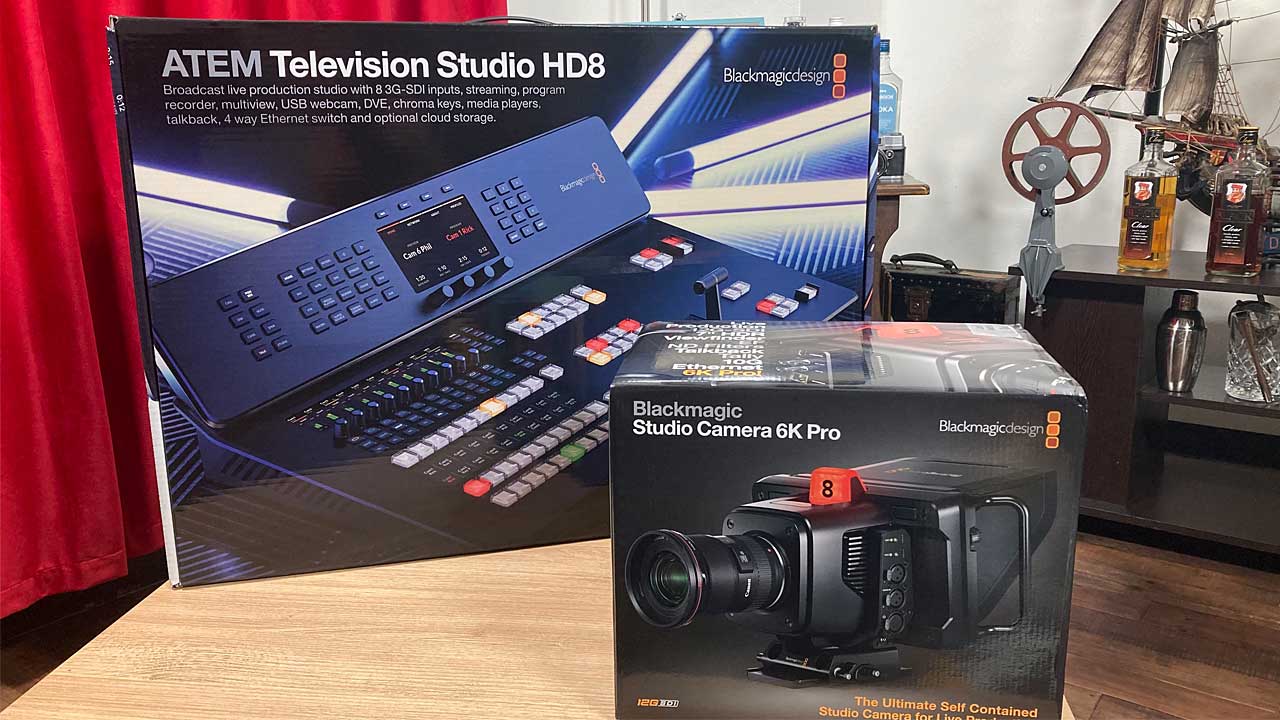 Vol.228 「ATEM Television Studio HD8」「Blackmagic Studio Camera