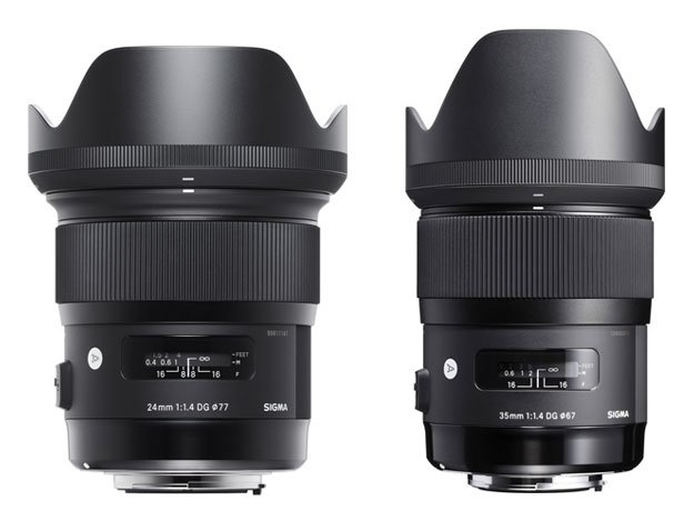 シグマ Sigma 24mm F1 4 Dg Hsm Art および Sigma 35mm F1 4 Dg Hsm Art の発売日を発表 18年5月25日 エキサイトニュース