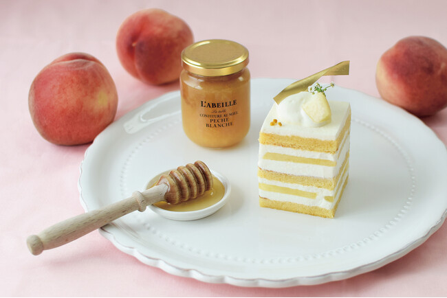 L'ABEILLE】フルーティーな白桃とミルキーな味わいのホワイト