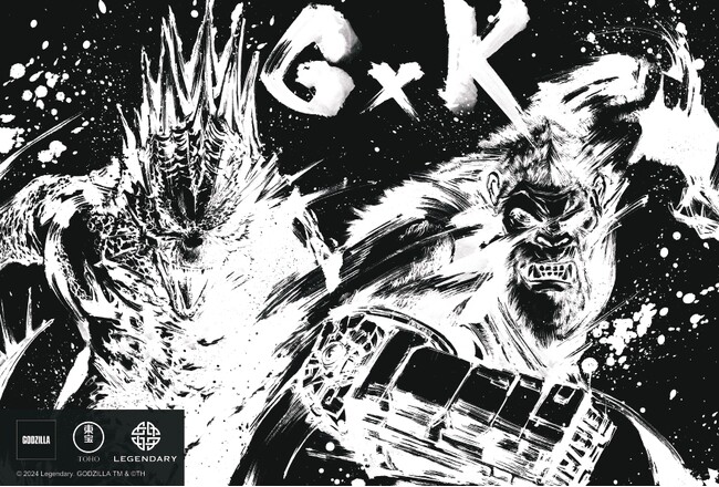 ゴジラxコング 新たなる帝国　塗装品完成品 ゴジラxコング 新たなる帝国』4月26日（金）よりイオンシネマで