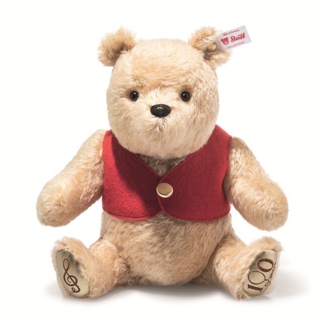 【新品】Harrods × Disney プーさん 限定コラボ テディベア 原作100周年記念作品 世界限定「ディズニー くまのプーさん 100周年