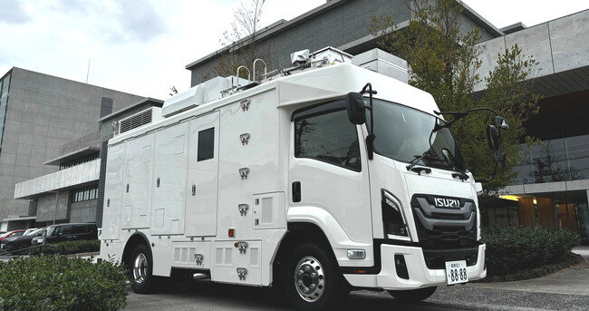 スポーツ・イベント中継で活躍！TSKさんいん中央テレビが新中継車を