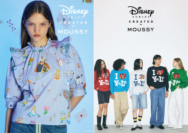 「Disney SERIES CREATED by MOUSSY」2024 EARLY AUTUMN  COLLECTIONが登場！8月7日(水)より発売開始。 (2024年7月31日) - エキサイトニュース