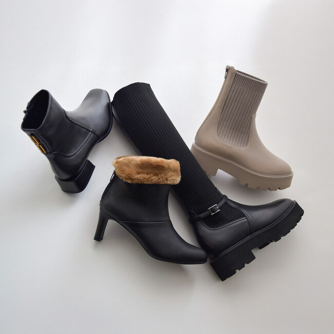 銀座かねまつ】秋本番のおしゃれは「旬ブーツ」がリードする