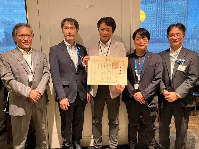 西日本旅客鉄道株式会社より表彰を受けました (2025年10月16日