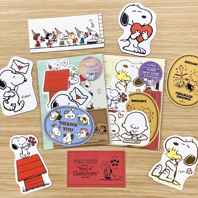 ギフトにも自分用コレクションにも！ スヌーピーとムーミンが可愛い