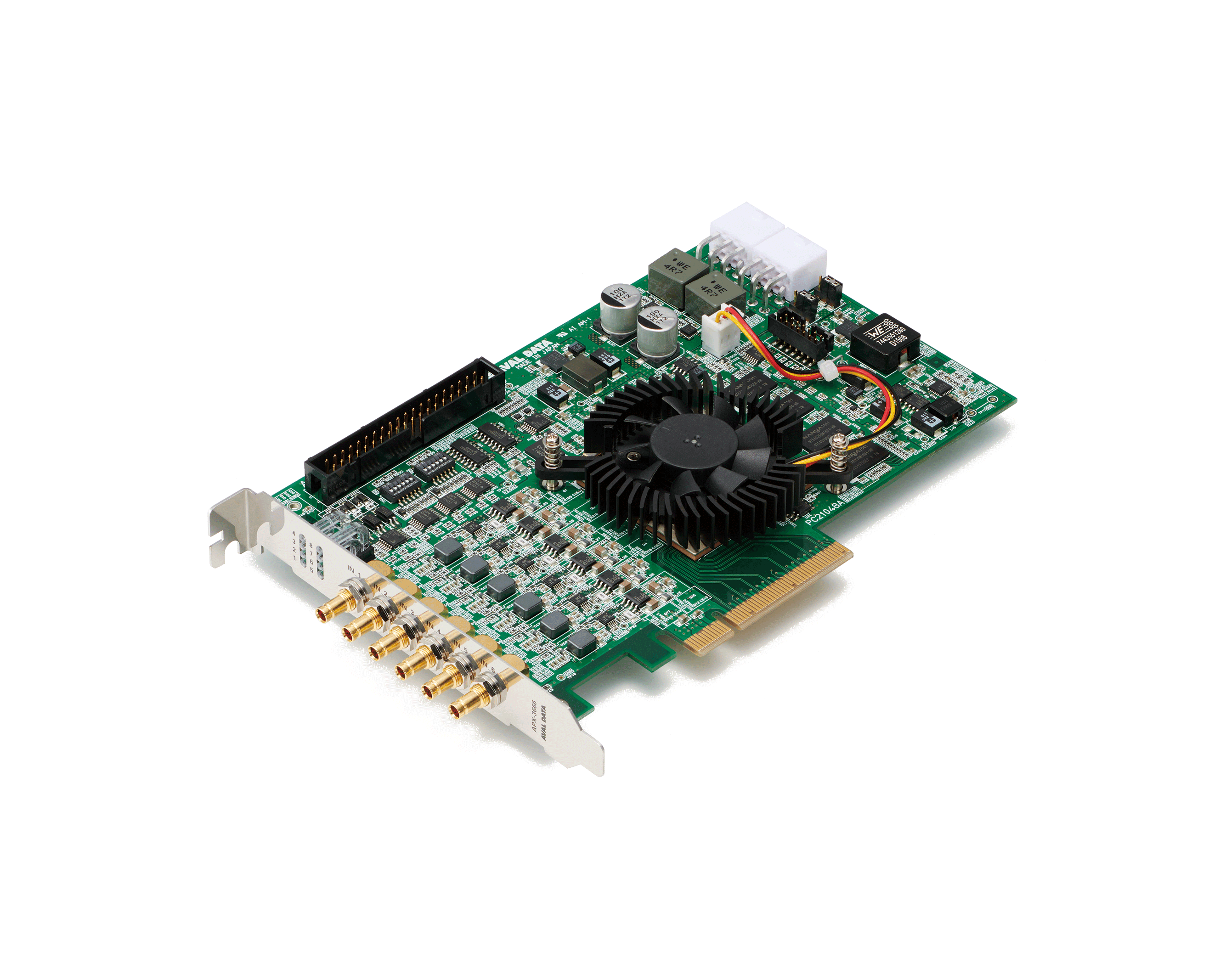 CXP-6 カメラ 6 台同時入力を可能にする Single 6ch 画像入力ボードを