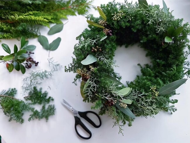 クリスマスリースorしめ縄作り体験】TOOTH TOOTHのワークショップ