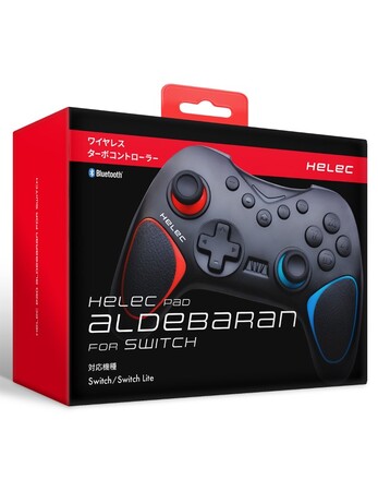 Switch対応の軽量ターボコントローラー 「HELEC PAD ALDEBARAN FOR