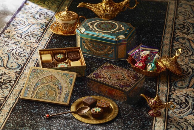 2026年メリーチョコレートバレンタイン オリエンタルな世界を表現した