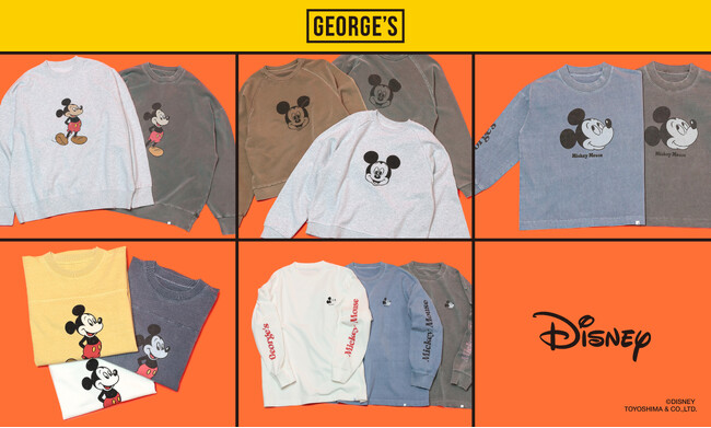 GEORGE'S】「ミッキーマウス」と特別な日常を。1989年創業のルーツを