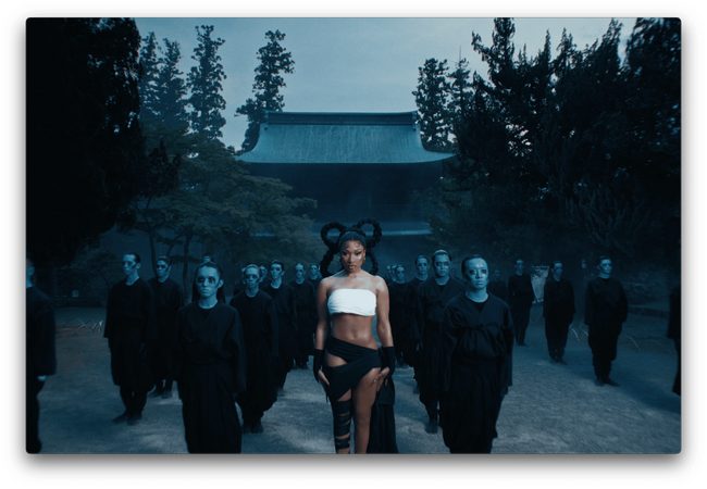 PUSH JAPANが制作したMegan Thee Stallion x 千葉雄喜『Mamushi』のMV