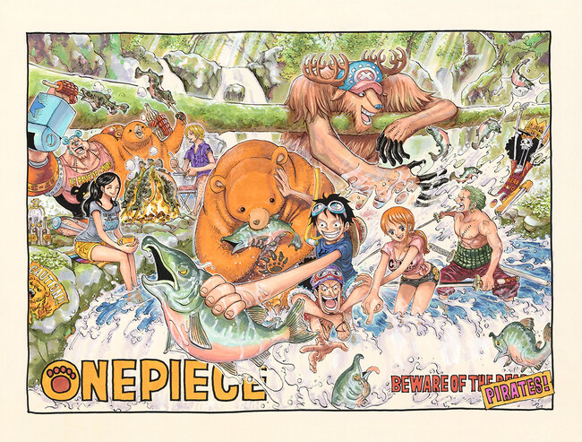 集英社マンガアートヘリテージ、尾田栄一郎「ONE PIECE / ANIMALS Part 4」の作品販売を開始 (2023年9月21日) -  エキサイトニュース