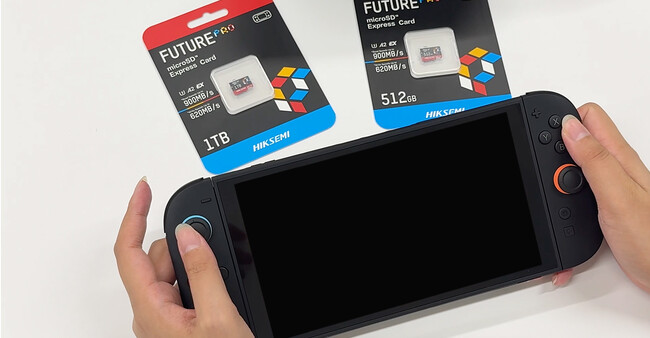 HIKSEMI、「microSD Express」カードを発売！Switch2で使用感を