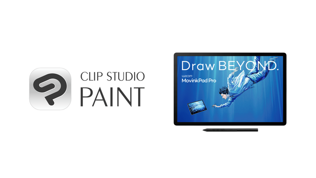 CLIP STUDIO PAINT」が10月1日発表のワコム新製品「Wacom MovinkPad