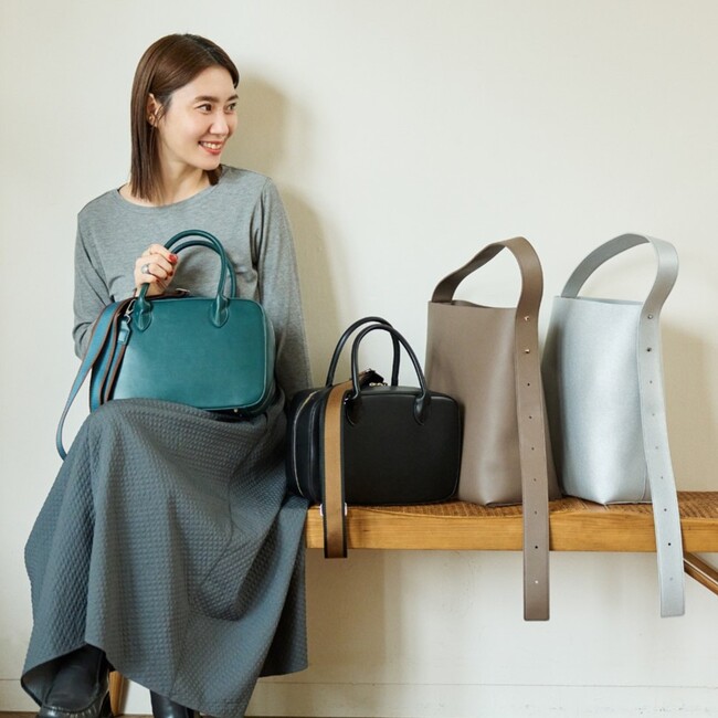 アフタヌーンティーコラボバック　東原妙子さんコラボ　ボストンバッグ 2/21発売！ファッションエディター東原妙子さんによる機能美を