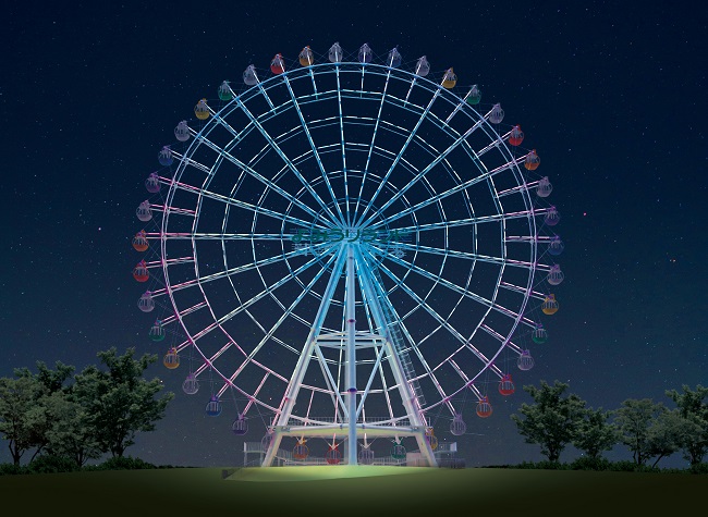 新観覧車「Sky-Go-LAND」10月24日(木)オープン (2024年8月22日