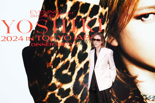 YOSHIKI ディナーショー史上最高額VIPチケットも 今年10周年の “世界一豪華なディナーショー” 8月に開催決定 (2024年5月21日) -  エキサイトニュース