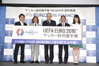 Uefa Euro 16tm Wowowアンバサダーにハリルホジッチ監督が決定 ゲスト解説に佐々木則夫氏も加え Uefa Euro 16tm をwowowにて全51試合を完全生中継 16年4月29日 エキサイトニュース