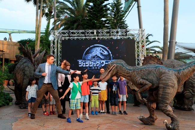 ジュラシック ワールド 炎の王国 スペシャルイベント ａｔ ユニバーサル スタジオ ジャパン 18年6月29日 エキサイトニュース