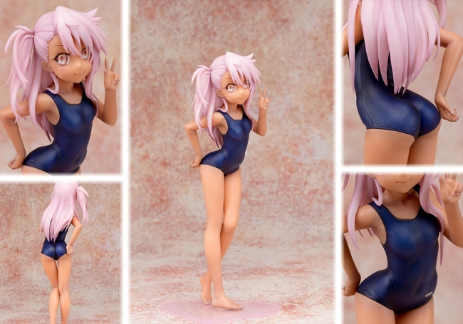 プリズマイリヤ フィギュア スクール水着 新作スケールフィギュア プリズマ☆イリヤより「クロエ」スクール水着