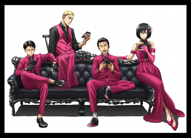 ７月クールテレビアニメ 進撃の巨人 Season 3 描き下ろしの Gyao オリジナルビジュアルを初公開 18年7月23日 エキサイトニュース