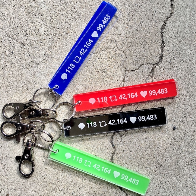 ツイ廃向け バズりたいあなたのためのキーホルダー ヴィレヴァンオンラインで発売 19年3月12日 エキサイトニュース