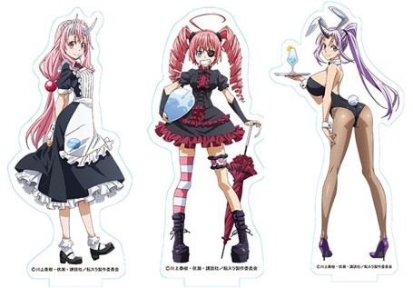 転生したらスライムだった件』のアクリルスタンドなど新作描き下ろし