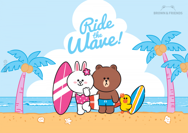 海やプールにぴったり ブラウンやコニー Bt21と一緒に夏を楽しもう