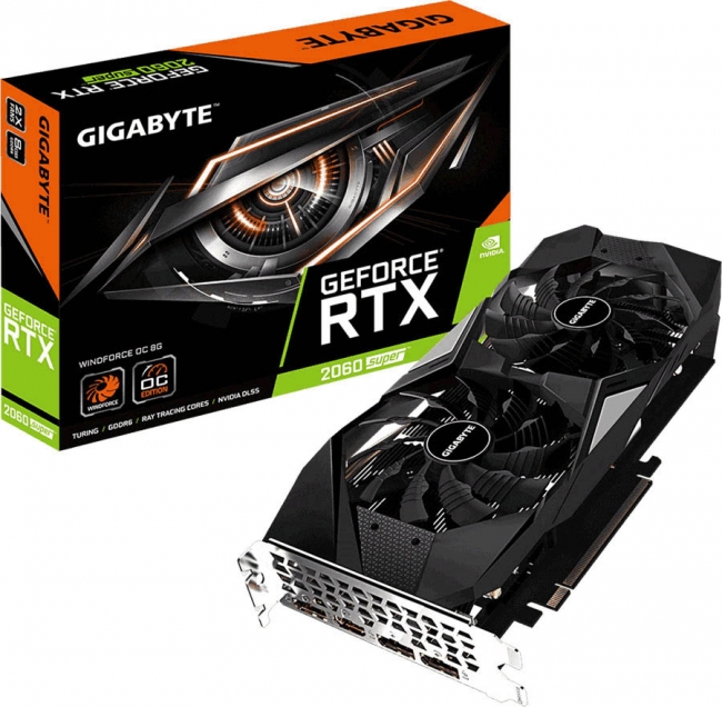 GIGABYTE社製 NVIDIA RTX 2060 Super 搭載グラフィックボード 発売